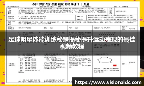 足球明星体能训练秘籍揭秘提升运动表现的最佳视频教程